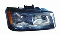Passenger Side Headlight Assembly For Chevy Avalanche 2003 2006 Halogen Front Lamp Model 335-1124r-asn Clear Plastic Lens 