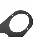 Rear Bumper Air Diversion Diffuser Panels 2 Pcs Universal Aluminium Alloy Car Race Panel Styling