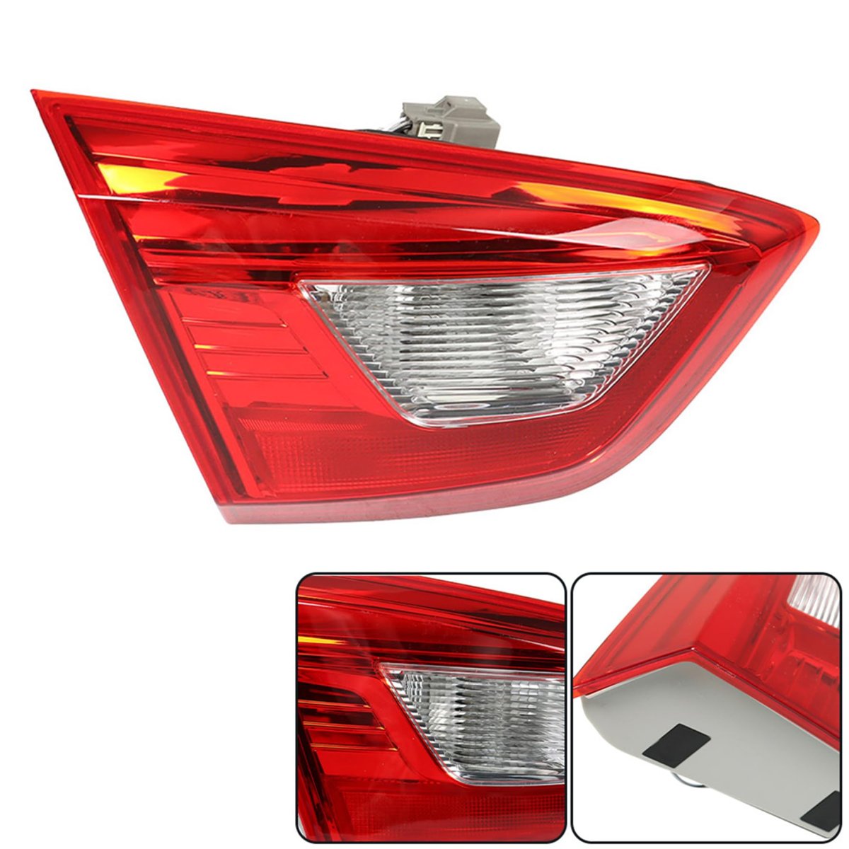 Clear Lens Left Driver Side Tail Light Replacement For Cruze 2016-2019 Gm2802116 Rear Brake Inner Lamp