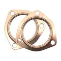 4300 In Copper Collector Gasket 3 Bolt Round Exhaust Header 