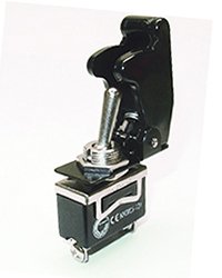 Safety Toggle Switch Spst 20 Amp Black