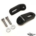 Httmt H1231- Black Touchless Tie-downs Mount Bracket Compatible With H-d Touring Electra Glide Flhr