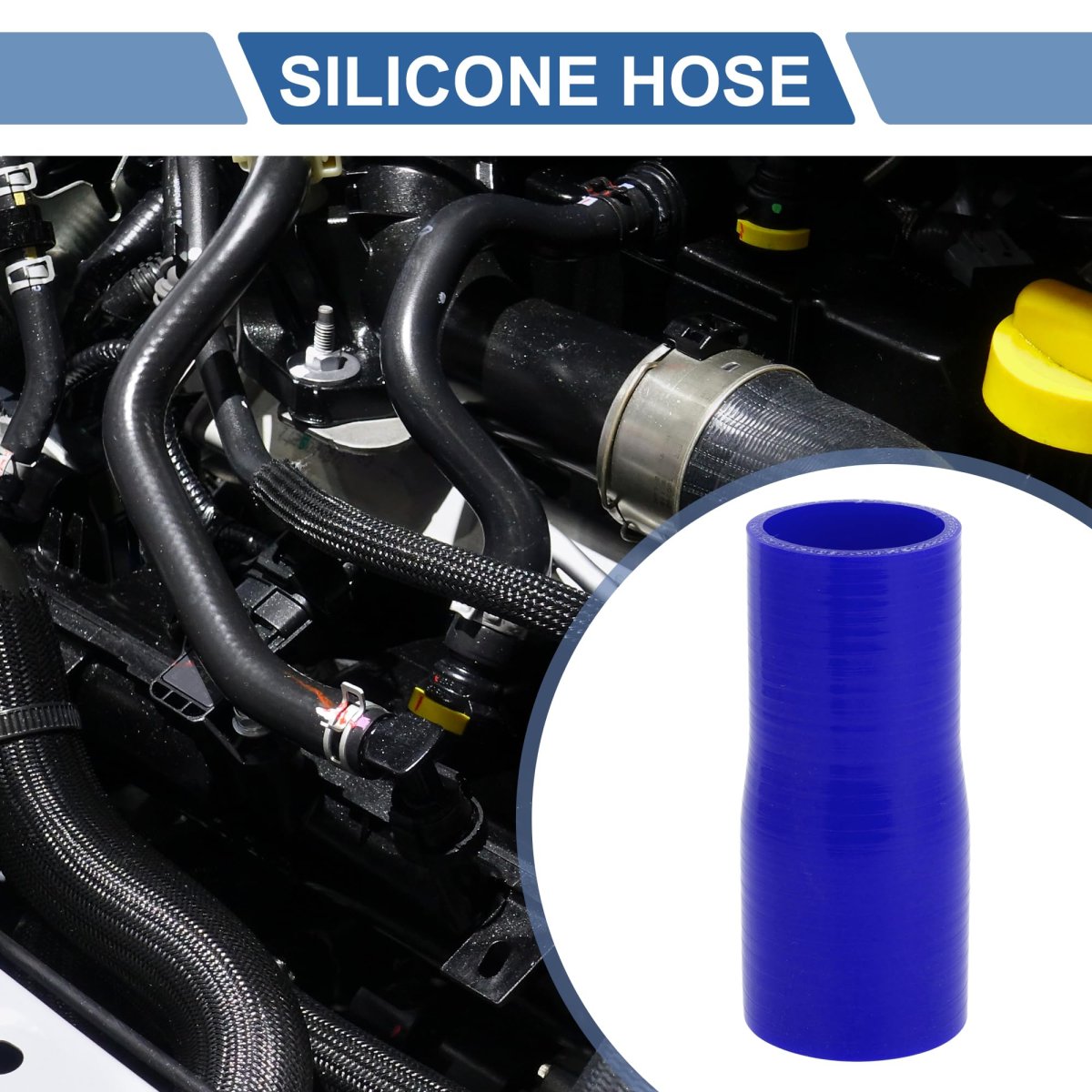 1 Pcs Straight Coupler Silicone Hose 45mm 77 -51mm 2 01 Id 127mm 5 Length 0a Car Coolant 3-ply 4mm Thickness Air Intake Turbo