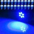 Ocpty Instrument Panel Lights 168 184 192 193 259 280 285 447 464 501 T10-6-3020-smd-blue 20pcs