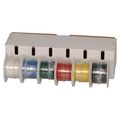 Jms822-01g 18 Awg Stranded Tinned Copper Hook Up Wire Assortment 6 Colors 25 Ft Pvc Insulation 300v Peak Ul1007 And Ul1569 