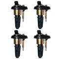 Mas Set Of 4 Ignition Coils Pack For 2004-2006 Chevrolet Colorado Gmc Canyon 2006-2008 Isuzu I-280 I-290 I-370 Replacement 