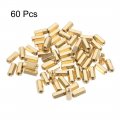 Uxcell M3x10 Female-female Hex Brass Pcb Motherboard Spacer Standoff For Fpv Drone Quadcopter Computer Circuit Board 60pcs
