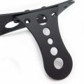 Httmt Mt409-bk Black Custom Horizontal Vertical Zigzag Style Side Mount License Plate Bracket 7 Inches X 4 For H-d Kawasak