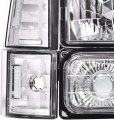 G-plus Headlights Compatible With 1994-1999 Gmc C1500 K1500 Yukon C2500 K2500 Suburban 1994-2000 C3500 K3500 Driver Passenger