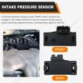 Latest Updated Upgraded Map Sensor 12569240 Manifold Absolute Pressure For 2001-2003 Pontiac Aztek V6 3 4l