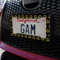 Batman 89 Logo License Plate Tag Frame