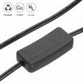 Uxcell 12ft 18 2 Lamp Cord With Switch 300v Electronic Wire Insulated Heat Resistant Electronical Flexible Cable For Led Audio