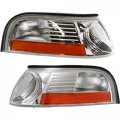 Parking Side Marker Light Assembly Pair For Mercury Grand Marquis 2003 2004 2005 Driver And Passenger Chrome Fo2520171 