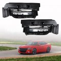 2-pack Fog Light Assembly Left And Right Side Replacement For 2015-2017 Charger 68214427ab 68214428ab 