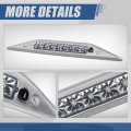 Auto Dynasty High Mount Chrome Housing Led 3rd Tail Brake Light Stop Lamp Compatible With Ford Freestyle