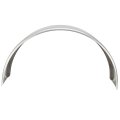Recpro Trailer Round Aluminum Fender Diamond And Smooth Design Smooth 9 X 34 17