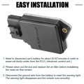 Uxcell Car Mass Airflow Sensor No F67f12b579ea Ford Aerostar996-1997 V6 3lgas Escort 1996-1996 L4 1 8lgas For 1 9lgas