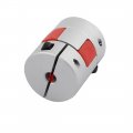 Uxcell 5mm To 6mm Shaft Coupling 30mm Length 25mm Diameter Motor Coupler Aluminum Alloy Joint Connector For Diy Encoder