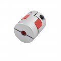 Uxcell 5mm To 6mm Shaft Coupling 30mm Length 25mm Diameter Motor Coupler Aluminum Alloy Joint Connector For Diy Encoder