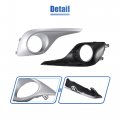 Uxcell 1 Pair Fog Light Grille Cover Trim Lamp No 814820e080 814810e060 For Toyota Highlander 2013-2013