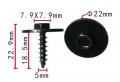 Autobahn88 Hex Bolt Compatible With Bmw 5-series 7-series Oem 07149213164 Pack Of 10