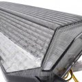 Mallofusa Motorcycle Integrated Taillight Led Brake Tail Light Compatible For Yamaha R6 2006-2007 Smoke Len