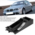 Center Console Trim Base For E46 98-04 Left Hand Drive Black Appearance Replacement Premium Abs Material