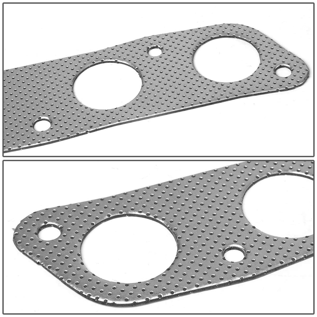 Aluminum Exhaust Manifold Header Gasket Set For 00-05 Toyota Mr2 Spyder Reinforced Graphite With Hardware Kit Fits Model