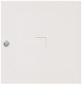 Salsbury Industries 3454wht Replacement Door And Lock Standard Mb4 Size For 4c Pedestal Mailbox With Keys White 