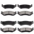Aintier Automotive Replacement Brake Pads Front Rear Fit For Dodge Durango 2003 For 2004-2006 Ram 1500 2002-2005
