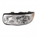 Headlightsdepot Chrome Housing Headlight For Buick Lesabre 2000-2005 Custom Includes Left Driver Side Headlamp 