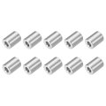 10 Pcs Stainless Steel Spacers 6mm Id X 14mm Od 18mml 304 Bushing Screw Standoff Unthreaded Round Spacer For 1 4 Or M6 Screws 