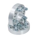 Hex 5x4 5 To 5x5 1 25 Wheel Adapters Spacers 2pcs With 5mm Cb 1 2 Studs For Jeep Wrangler Liberty Cherokee 