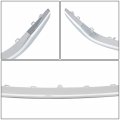Ho1044102 Front Grill Trim Moulding Compatible With Honda Civic Sedan 2013-2015 Polished Chrome