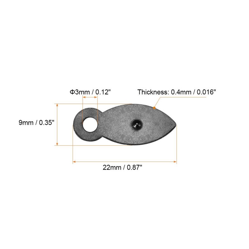 Frame Turn Button 7 8 Metal Flat With Screws For Hanging Pictures Photos Drawings And Posters 30 Pcs Black