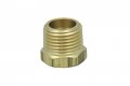 Ltwfitting No Lead Brass Hex Pipe Bushing Reducer Fittings 1 2 Male X 3 8 Female Npt Pack Of 25 