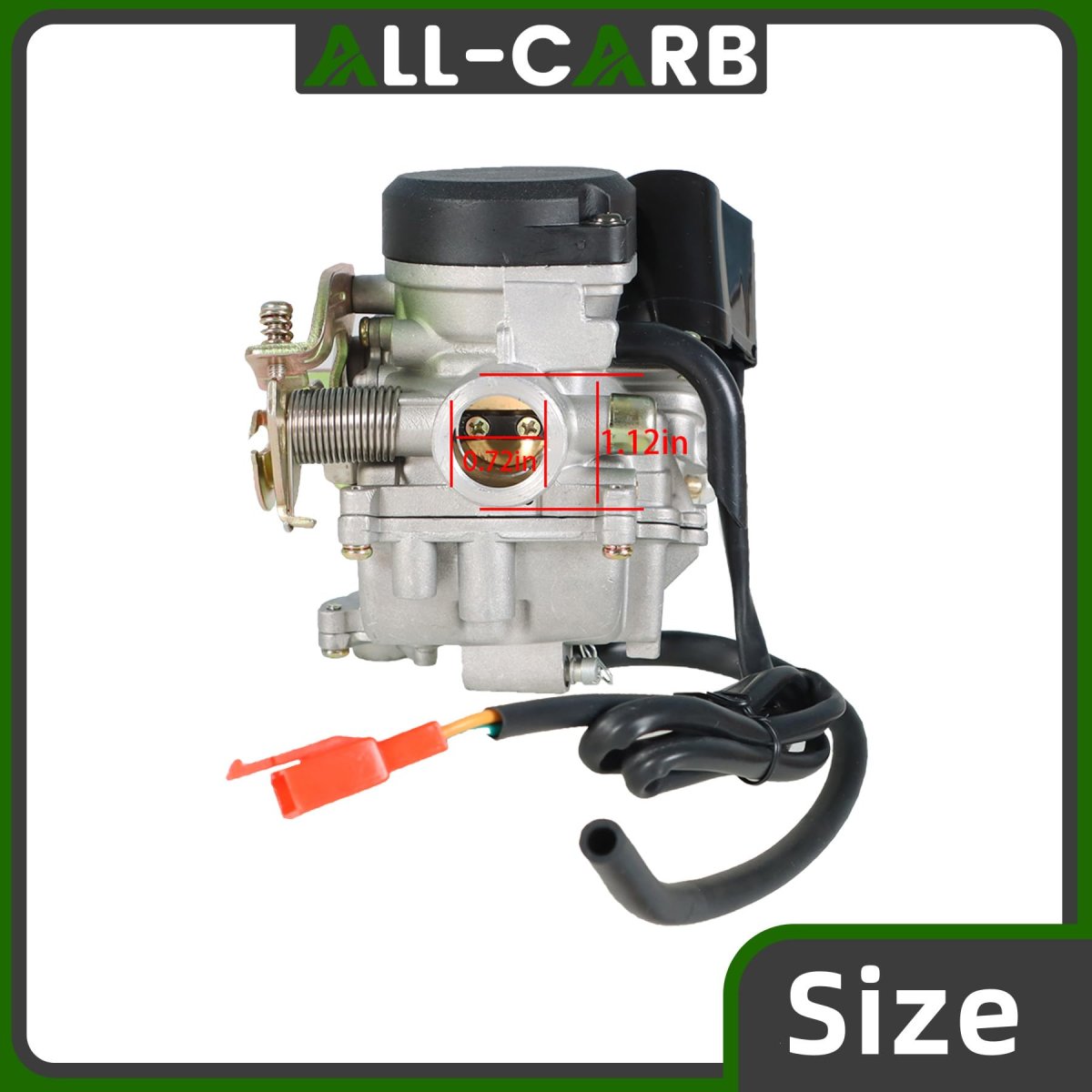 All-carb 20mm Carburetor Replacement For Gy6 50cc 100cc 139qmb 139qma Scooter Moped