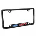 Ipick Image Made For Ford Svt In Red Black Real Carbon Fiber 50 States License Plate Frame