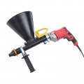 Electric Grouting Tool 700w Detachable Muzzle Replaceable Plastic Nozzle Brick Pointing Tile Cement Applicator 