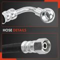 A-premium Automatic Transmission Oil Cooler Line Hose Assembly Compatible With Mercedes-benz E420 1994-1995 E500 1994 400e 500e