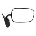 Door Mirror For Gmc C2500 K2500 1990 To 2000 Passenger Side Manual Glass Folding Painted Plastic Gooseneck Style Gm1321177 