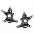 Wflnhb Front Right And Left Steering Wheel Knuckles Replacement For Honda Rancher 420 Trx420fm 51200-hp5-600 51250-hp5-600