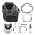 Cylinder Piston Assembly Gasket For 2001-2006 Polaris Sportsman 90 Adp11301da577s 450007 450004 