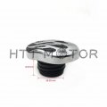 Httmt Black Flame Gas Cap Vented Fuel Compatible With H-d Xl Big Twin Tank 84-15