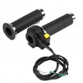 Acouto Throttle Hand Grips Control Handlebar Grip Kill Button Switch For 7 8 22mm 49cc 66cc 80cc Motorized Bicycle Mini Bike 
