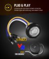 Partsam 10pcs Dual Color 3 4 Round Led Marker Light Amber To Blue Auxiliary Side Clearance Turn Signal Indicators With Bullet
