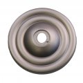 Gliderite Hardware 1-1 2 1 5 Inch Thin Rounded Ring Cabinet Backplates Graphite 5061 