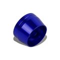 Dna Motoring Ft-1-9023-10-bl 10 An An-10 5 8 In Weld On Flare Bung Aluminum Anodize Fitting Blue 