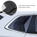 Blazeray For Crv 2023 Abs Racing Style Rear Side Window Louvers Air Vent Scoop Shades Panel Cover Auto Exterior Decoration Trim