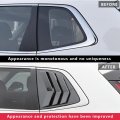 Blazeray For Crv 2023 Abs Racing Style Rear Side Window Louvers Air Vent Scoop Shades Panel Cover Auto Exterior Decoration Trim